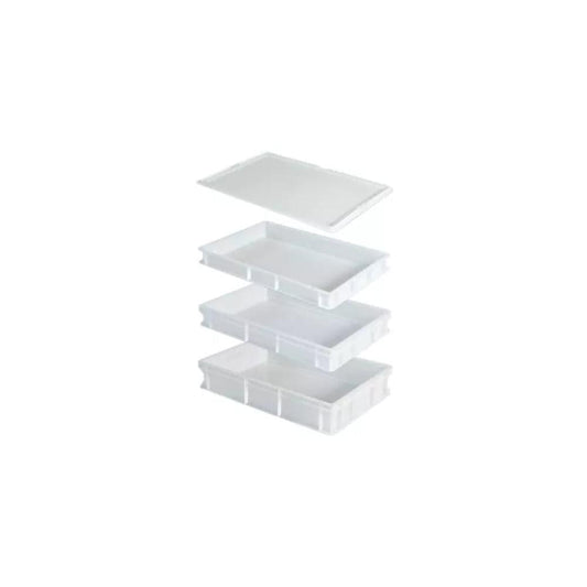 GI Metal CASS604007 Plastic Box For Rising 57 x 36 , 6 x H 6, 5 CM - HorecaStore