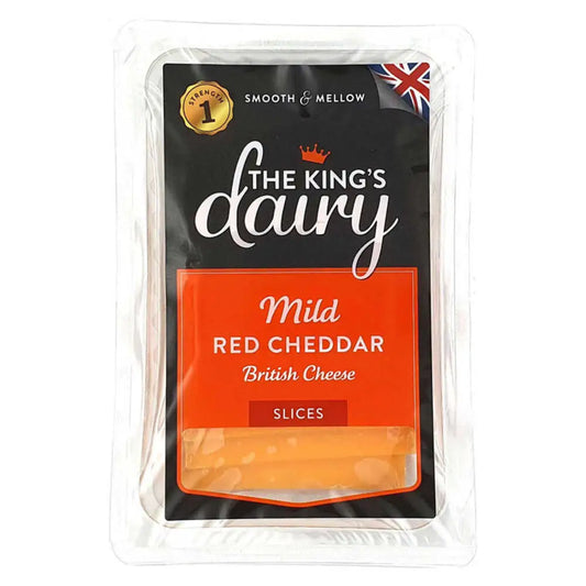 KING's DAIRY UK Red Cheddar Cheese, 5kg Pack (approx)