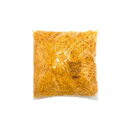 Shredded Red Cheddar Cheese, 2kg Pack