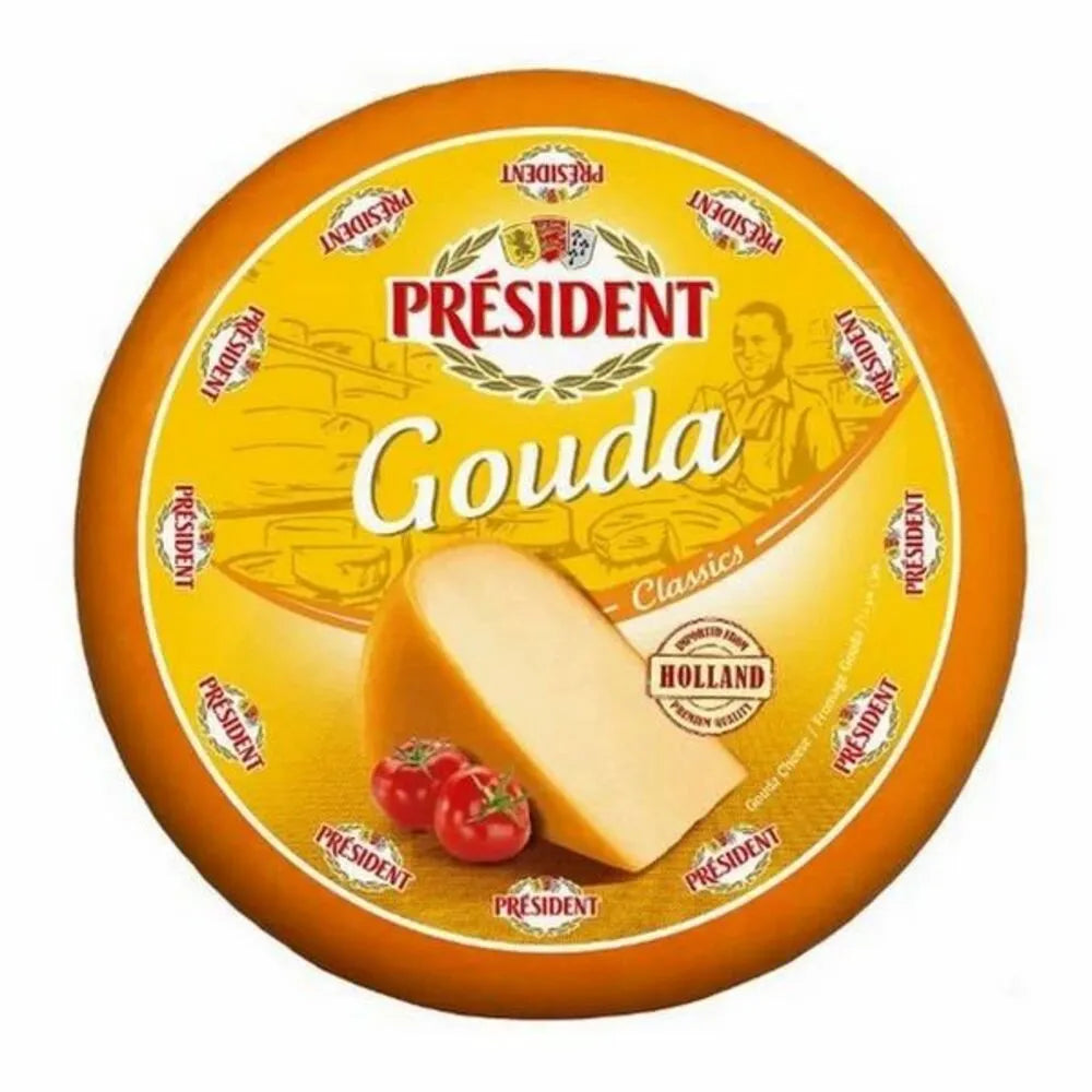 President Gouda Wheele Cheese, 4.5kg Pack (approx)