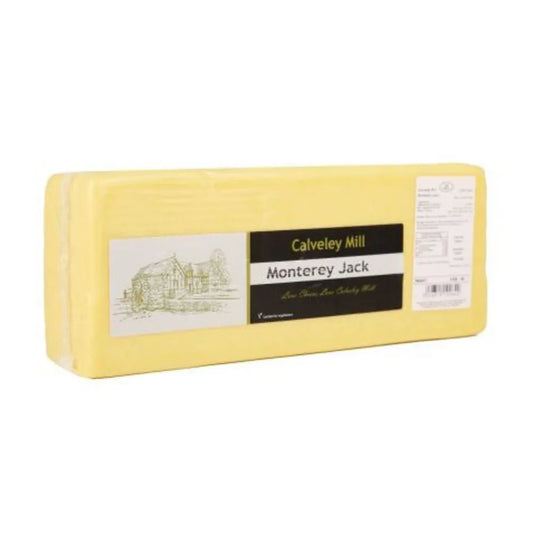 CALVELEY MILL Monterey Jack Cheese, 5kg Pack