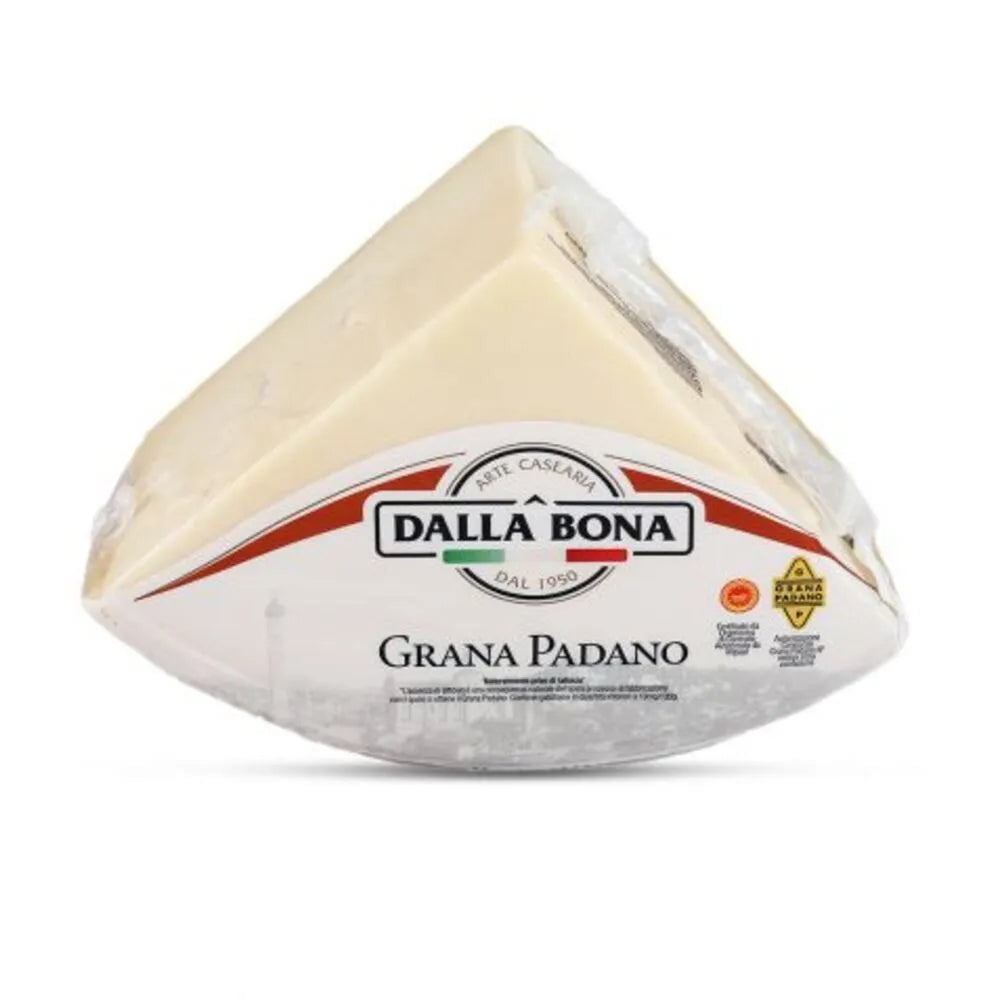 DALLA BONA Grana Padano Parmesan Cheese Block, 4kg Pack (approx)