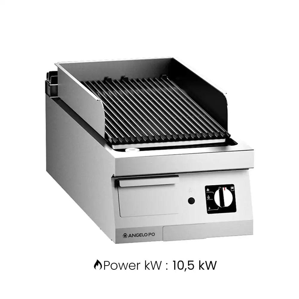 Angelo Po 0N0GRG Gas Chargrill, Gas power 9 kW, 40 X 92 X 25 cm - HorecaStore