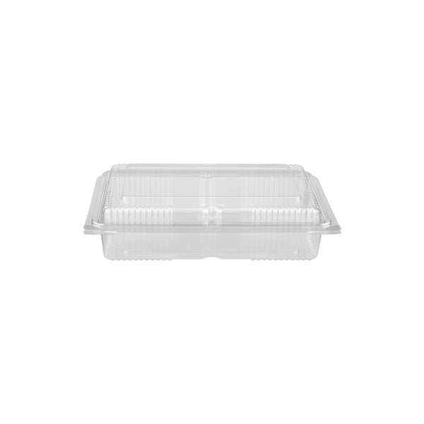 hotpack clear 3 compartment clamshell pet container 100 pcs