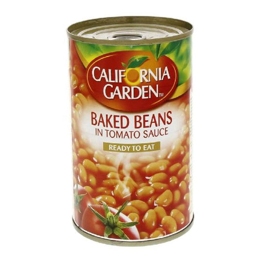 California Garden USA Baked Beans in Tomato Sauce Easy Open 24 x 420 gm - HorecaStore