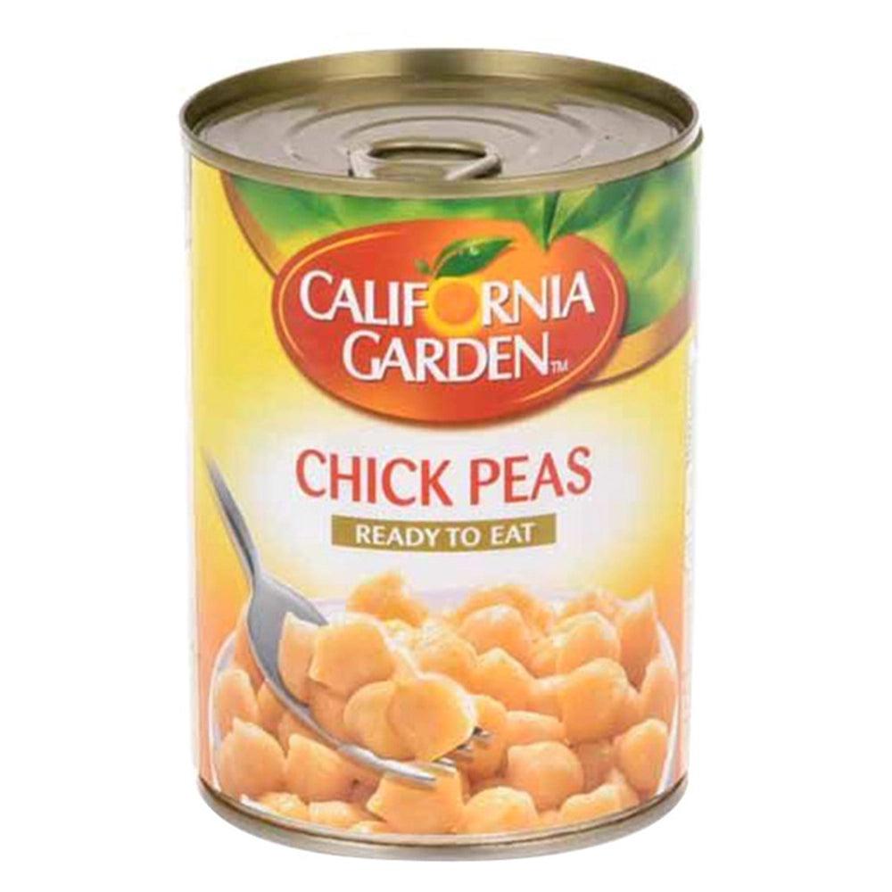 California Garden USA Chickpeas Easy Open 24 x 400 gm - HorecaStore