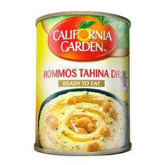 California Garden USA Hummus Tahina Dip Easy Open 24 x 400 gm