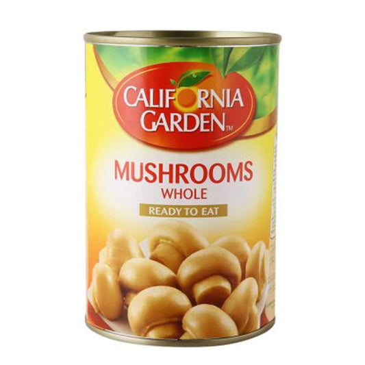 California Garden USA Mushroom Whole Easy Open 24 x 425 gm - HorecaStore