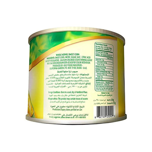 California Garden USA Sweet Corn in Brine EOE 6 x 2800 gm - HorecaStore