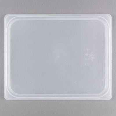 Cambro Camwear 20PPCWSC190 Polypropylene GN 1/2 Food Storage Pan Seal Cover Translucent   6/Case