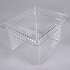 Cambro Camwear 28CW135 GN 1/2 Poly Food Pan Clear Deep 20cm