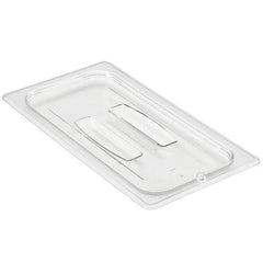 Cambro Camwear 30CWCH135 Polycarbonate GN 1/3 Lid With Handled Clear - 6/Case