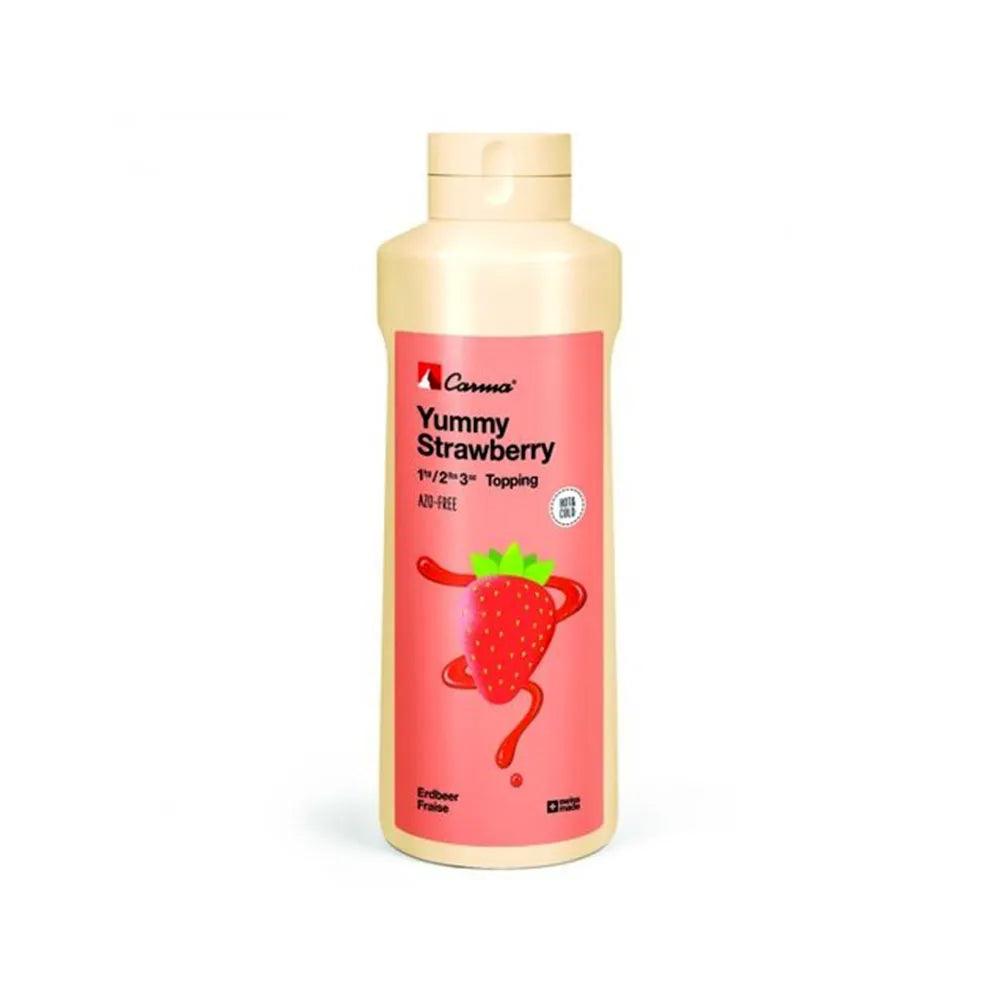 Carma Switzerland Strawberry Topping 6 x 1 Kg - HorecaStore