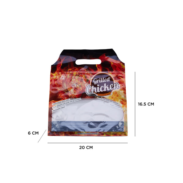 hotpack grilled chicken bags large size 24 4x20 5cm 800 pcs