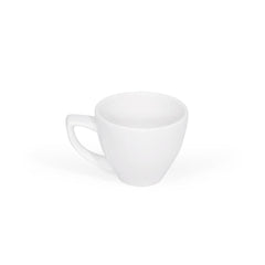 Furtino England Delta 3.5oz/10cl White Porcelain Espresso Cup