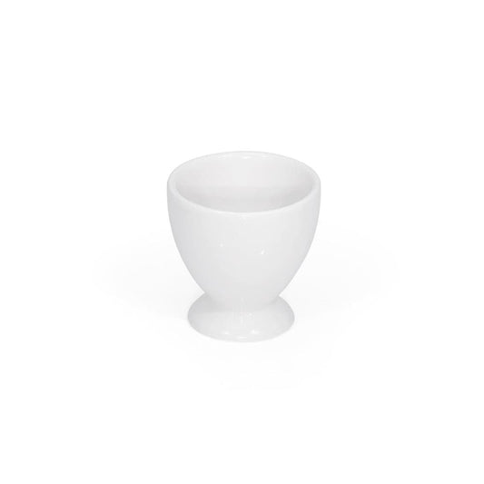 Furtino England Delta 6cm/2" White Porcelain Egg Cup - HorecaStore