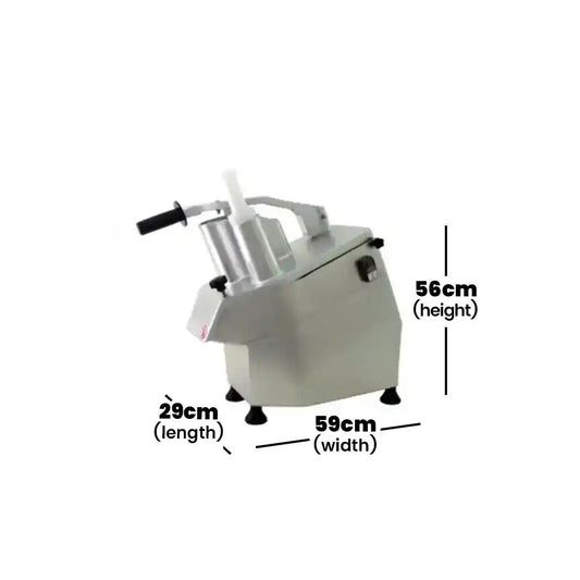 Beckers VCH 300 Electric 550W Vegetable Cutter With 5 Disks Included - HorecaStore
