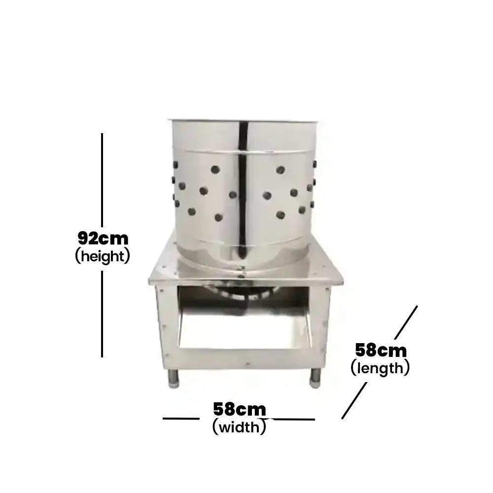 THS SX54-750W Electric 750W Chicken Feather Plucking machine - HorecaStore