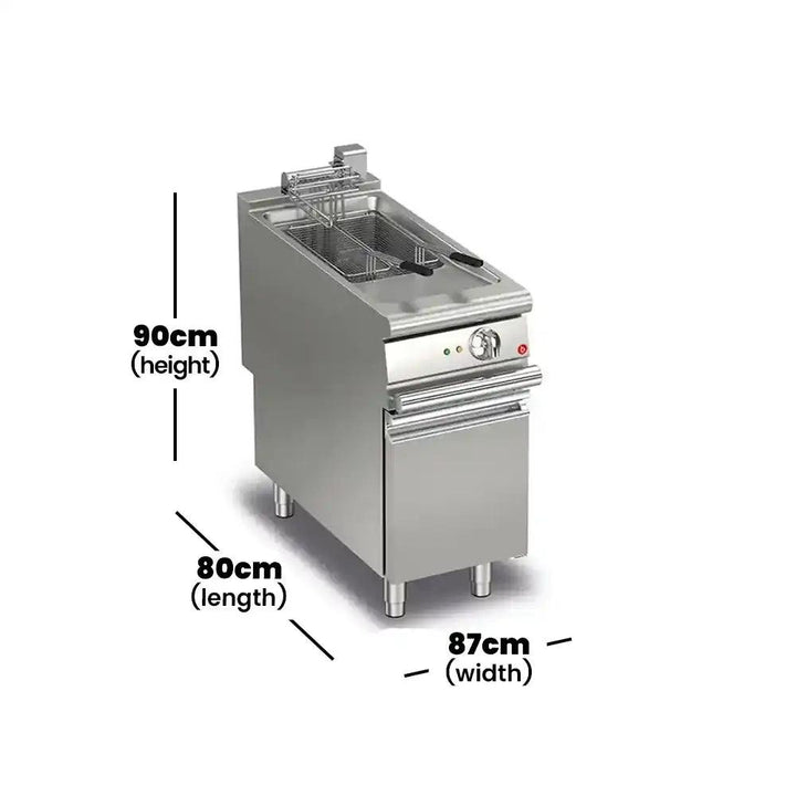 Large deep fryer best sale