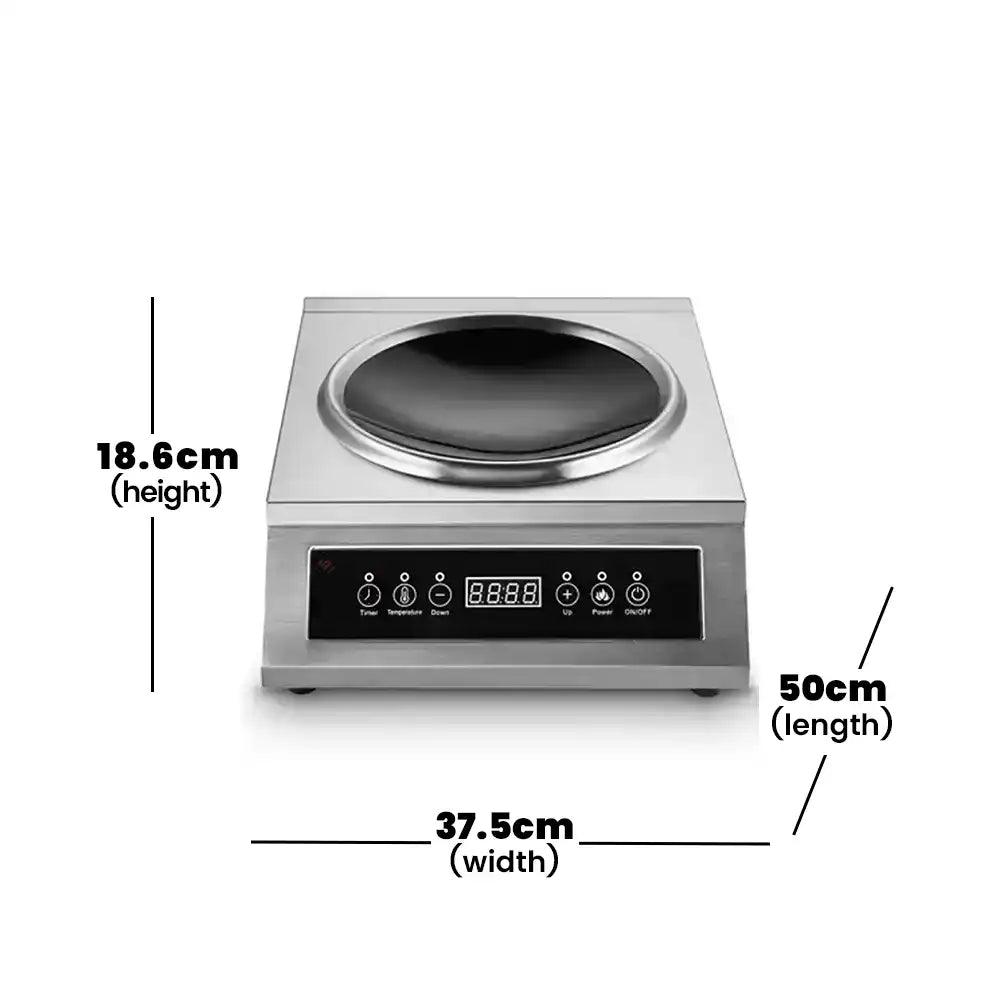 Svea Gastro IDS3 Induction Wok Cooker 3000 W, 37.5 x 50 x 18.6 cm   HorecaStore