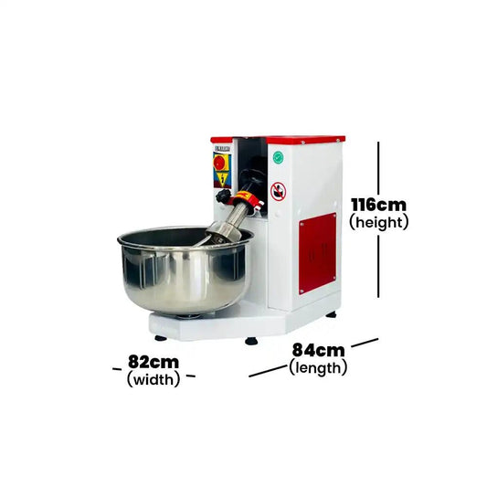 THS VHE.HYK.100M Dough Mixer 1.1 kW 84 x 116 x 82 cm - HorecaStore