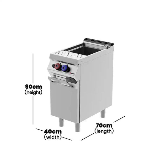 Desco CPG71M01 Gas Pasta Cooker Without Basket 26 Liters 9 kW   HorecaStore