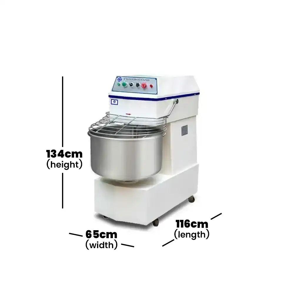 capinox dh 100 dough mixer stainless steel bowl 116 x 65 x 134 cm bowl cap 100 liters max kneading cap 40 kg