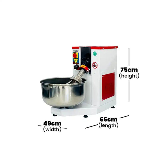 THS VHE.HYP.15M Dough With Fork Mixer ming 0.37 kW 49 x 75 x 66 cm - HorecaStore