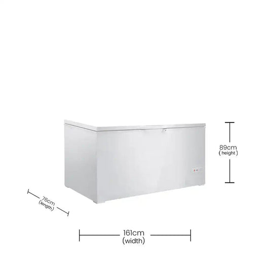 Coldera CL 500 DSL Electric Deep Freezer Single Solid Lid Chest Freezer 479 L, Power 2.25KW, 161 X 76 X 89 cm - HorecaStore