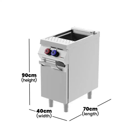 Desco CPE71M00 Electric pasta Cooker Without Basket 26 Liters 7.8 kW   HorecaStore
