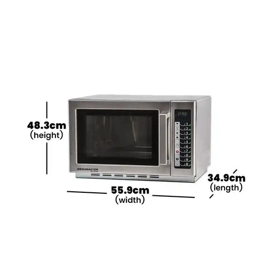 Menumaster RCS511DSEU Commercial Microwave Medium 1 kW 35.2 x 55.9 cm - HorecaStore