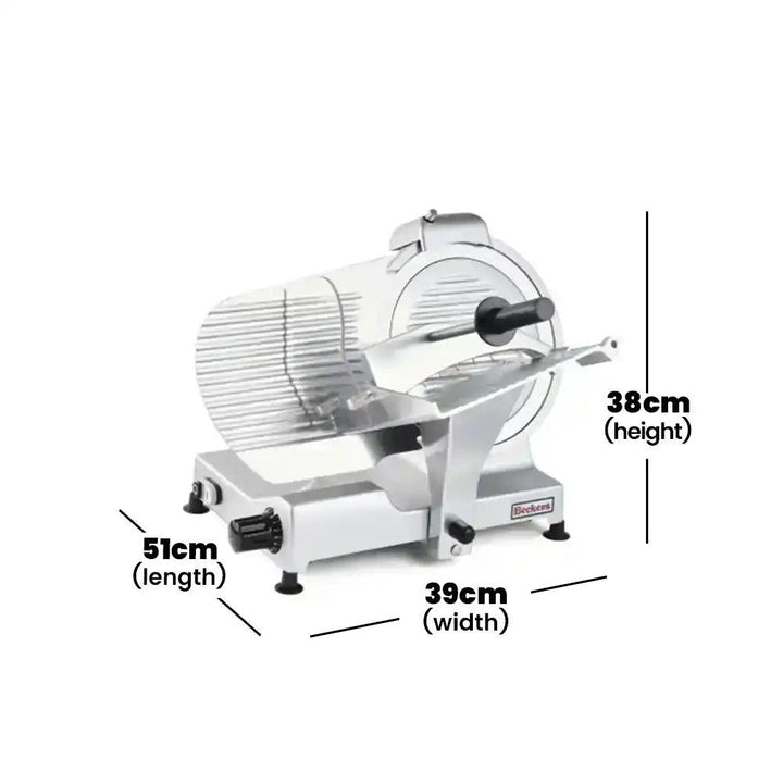 Beckers BKL 250 Electric 160 W Meat Slicing Machine - HorecaStore