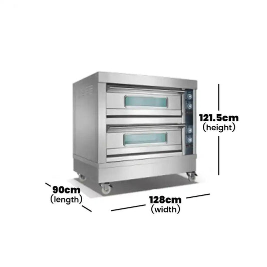 Capinox WFC-204D Electric Oven With Timer 13.2 kW 121.5 x 90 x 128 cm - HorecaStore