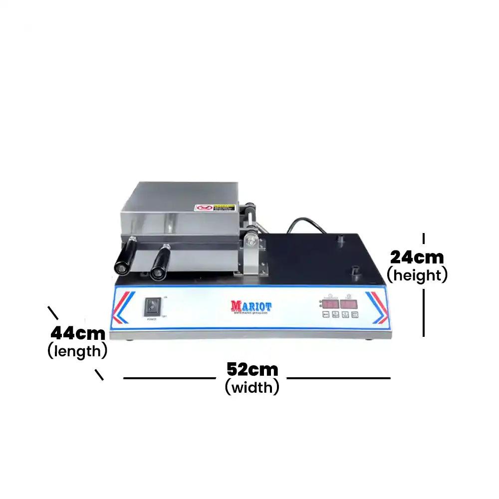 ths rwf od3 rotary donut maker with digital control 1 5 kw 52 x 44 x 24 cm