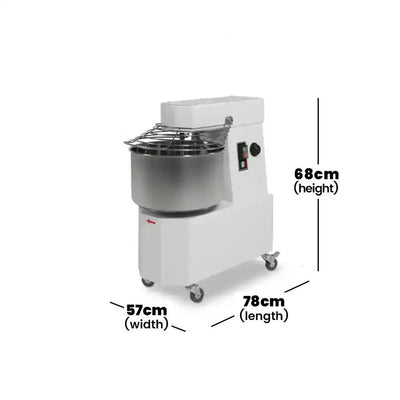 Resto Italia GH 30 Dough Mixer with Fixed Head 33 Liters 1.1 kW   HorecaStore