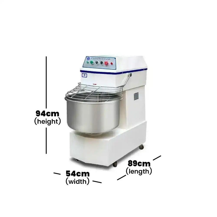 capinox dh 50g dough mixer stainless steel bowl 89 x 54 x 94 cm bowl cap 50 liters flour cap 20 kg