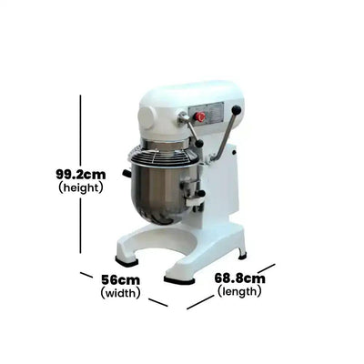 capinox b40gfa painted cast iron and stainless steel planetary mixer with high performance worm drive and gear hard drive 40 liters capacity electric power 1 1 kw 99 2 x 68 8 x 56 cm