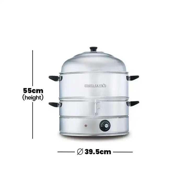 Berjaya ECS63SSC Electric Corn Steamer With Cover, Power 3KW - HorecaStore