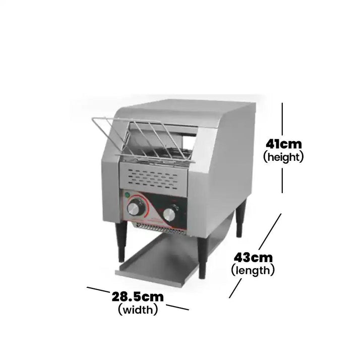 Beckers CV-1 Electric Conveyer Toaster With 150-180 Slices Per Hour production, Power 1.3 kW - HorecaStore