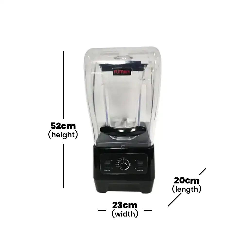 ths fta 901 commercial blender mixer 1800 w 20 x 23 x 52 cm