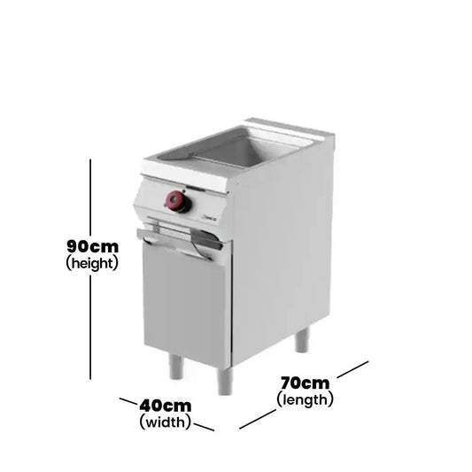 Desco FRE71M0 Single Bowl Electric Fryer 13.5 Liters 10.5 kW   HorecaStore