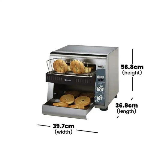 Star Manufacturing USA QCS2-600H Bunn Toaster 36.8 x 56.8 x 39.7 cm 2.8 KW - HorecaStore