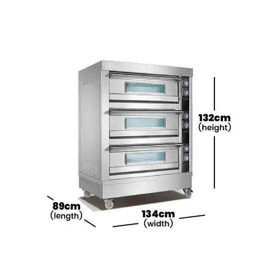 Capinox WFC-306D Electric Oven With Timer 19.8 kW 126 x 84 x 155 cm - HorecaStore
