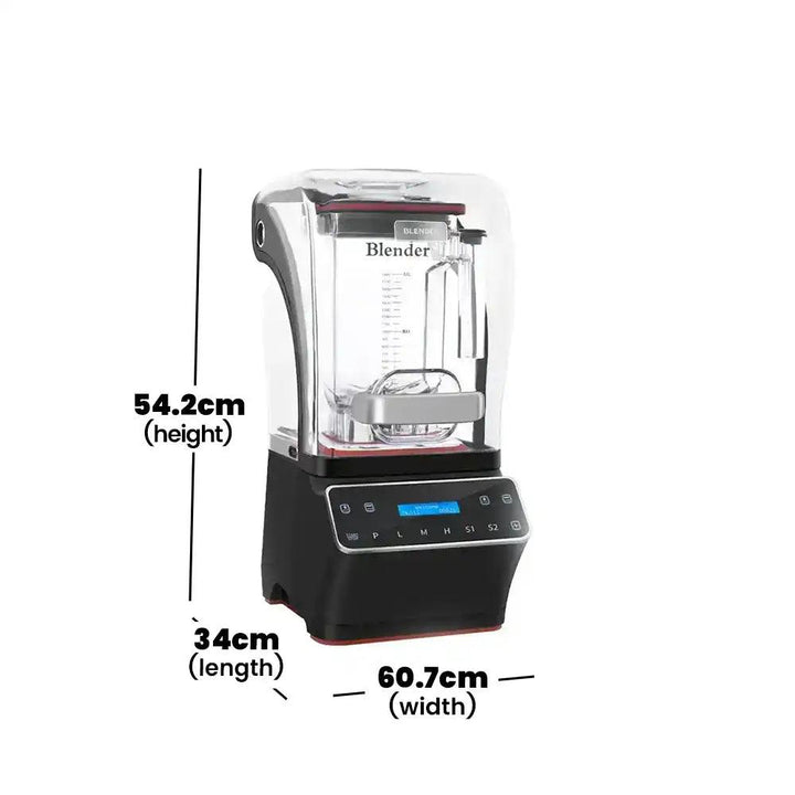 THS 6280C ABS Electric 1680W Blender With Soundproof Jar Enclosure 2.5 L - HorecaStore