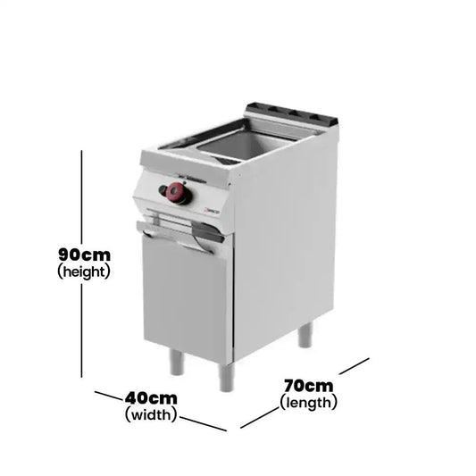 Desco FRG71M00 Single Bowl Gas Fryer 11 Liters 10 kW   HorecaStore