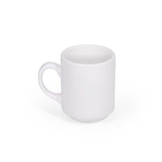 Furtino England Delta 32cl/11oz White Porcelain Mug Stackable - HorecaStore