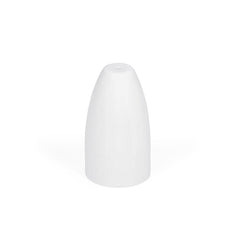 Furtino England Delta White Porcelain Pepper Shaker