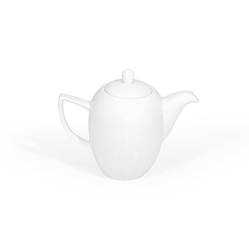 Furtino England Delta 40cl/14oz White Porcelain Teapot