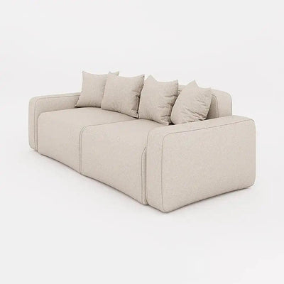 Defure 2-Seater Straight Storage Large Sofa Bed 250 x 110 x 84 cm - HorecaStore