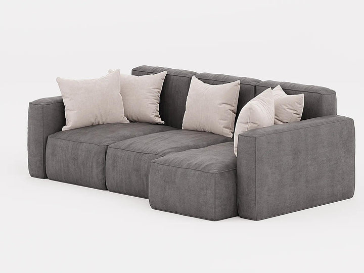 Defure 3-Seater L-Shape Sofa Bed 250 x 130 x 100 cm - HorecaStore